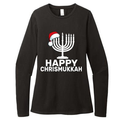 Happy Chrismukkah Hanukkah Womens CVC Long Sleeve Shirt