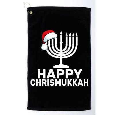 Happy Chrismukkah Hanukkah Platinum Collection Golf Towel