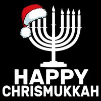 Happy Chrismukkah Hanukkah Crop Top