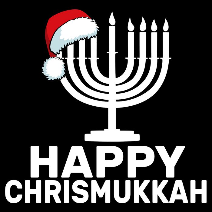 Happy Chrismukkah Hanukkah Crop Top