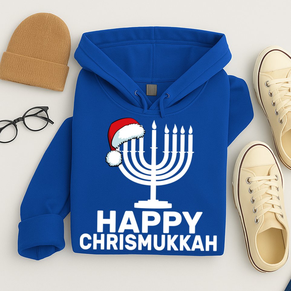 Happy Chrismukkah Hanukkah Hoodie
