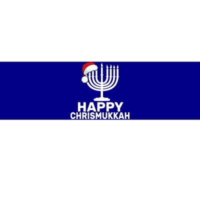 Happy Chrismukkah Hanukkah Bumper Sticker