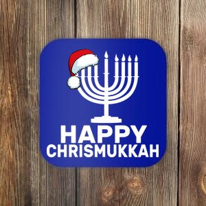 Happy Chrismukkah Hanukkah Coaster