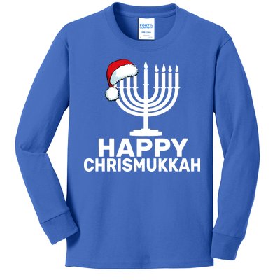 Happy Chrismukkah Hanukkah Kids Long Sleeve Shirt