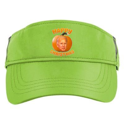 Happy Christmas Joe Biden Halloween Pro Trump  Adult Drive Performance Visor