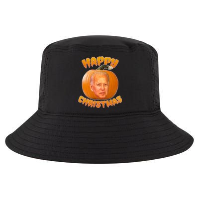 Happy Christmas Joe Biden Halloween Pro Trump  Cool Comfort Performance Bucket Hat