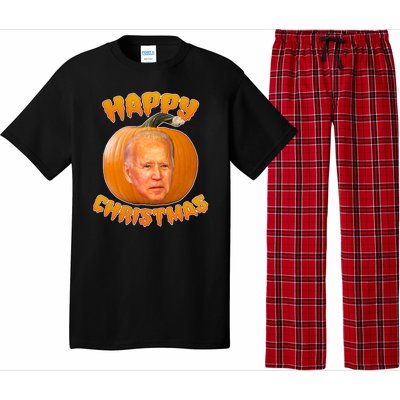 Happy Christmas Joe Biden Halloween Pro Trump  Pajama Set