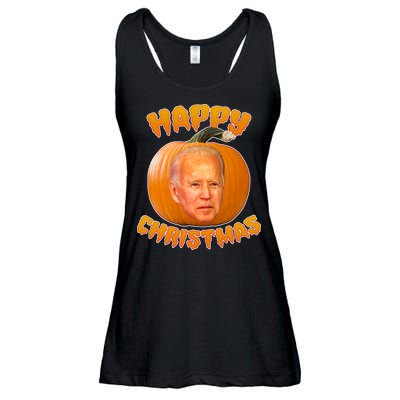 Happy Christmas Joe Biden Halloween Pro Trump  Ladies Essential Flowy Tank