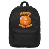 Happy Christmas Joe Biden Halloween Pro Trump  16 in Basic Backpack