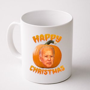 Happy Christmas Joe Biden Halloween Pro Trump  Coffee Mug