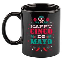Happy Cinco De Mayo 11oz C Handle Ceramic Mug