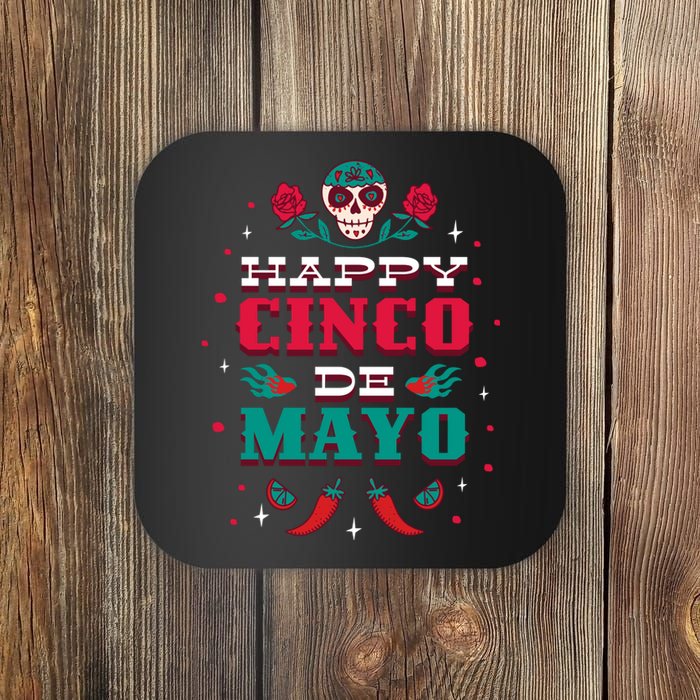 Happy Cinco De Mayo Coaster