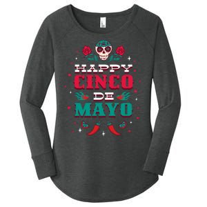 Happy Cinco De Mayo Women's Perfect Tri Tunic Long Sleeve Shirt