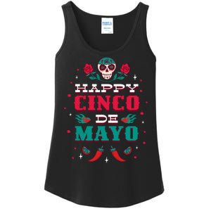 Happy Cinco De Mayo Ladies Essential Tank