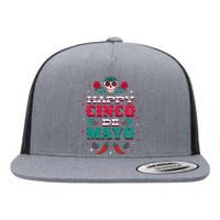 Happy Cinco De Mayo Flat Bill Trucker Hat