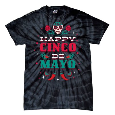 Happy Cinco De Mayo Tie-Dye T-Shirt