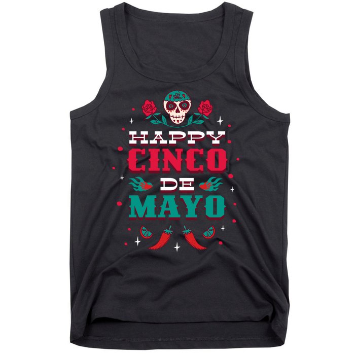 Happy Cinco De Mayo Tank Top