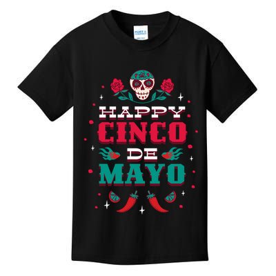 Happy Cinco De Mayo Kids T-Shirt