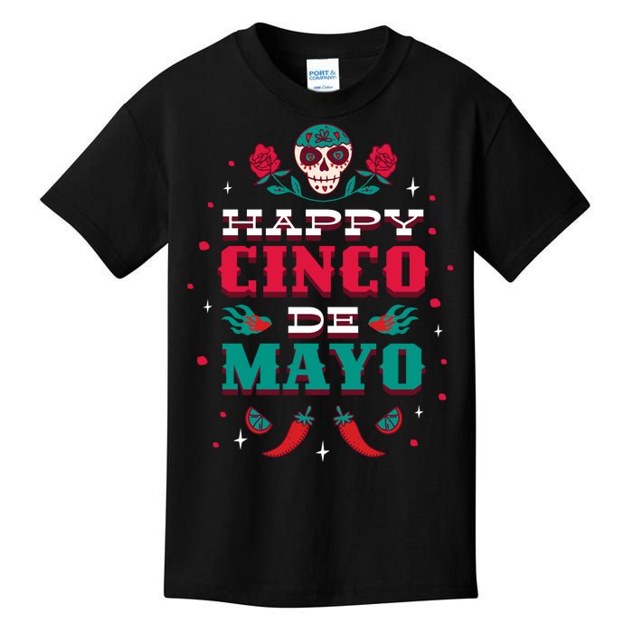 Happy Cinco De Mayo Kids T-Shirt