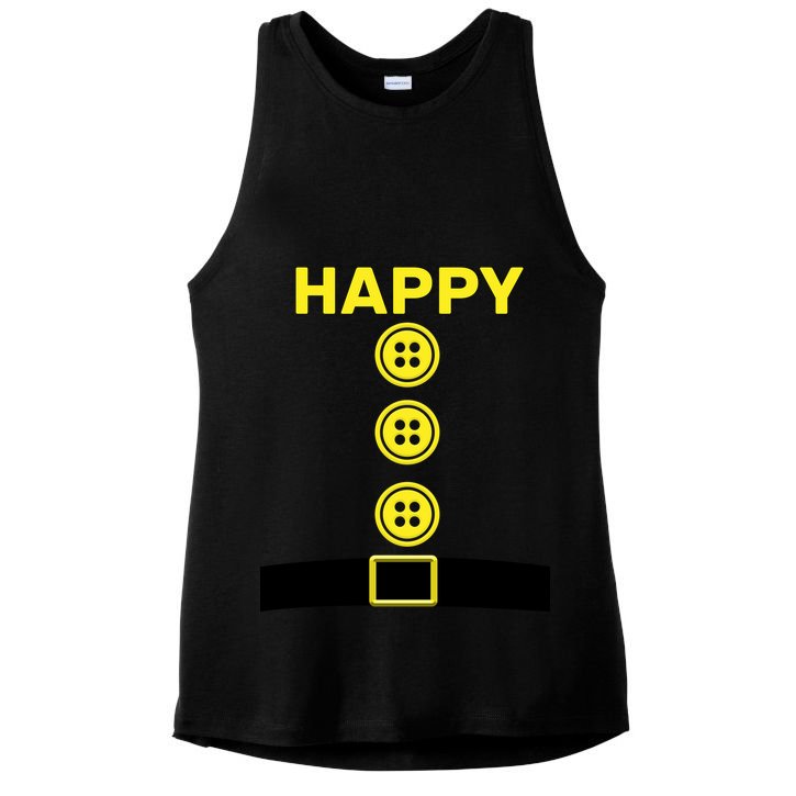 Happy Dwarf Ladies PosiCharge Tri-Blend Wicking Tank