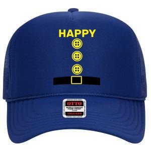 Happy Dwarf High Crown Mesh Back Trucker Hat