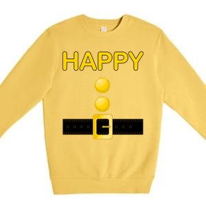 Happy Dwarf Costume Premium Crewneck Sweatshirt