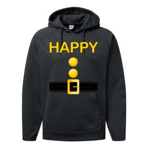 Happy Dwarf Costume Performance Fleece Hoodie