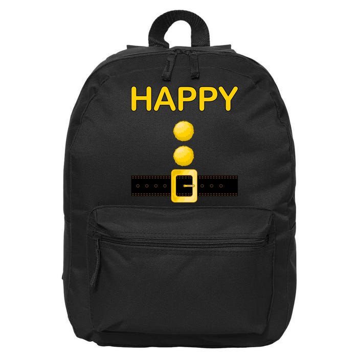Happy Dwarf Costume 16 in Basic Backpack