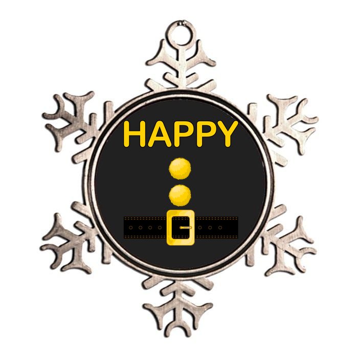 Happy Dwarf Costume Metallic Star Ornament