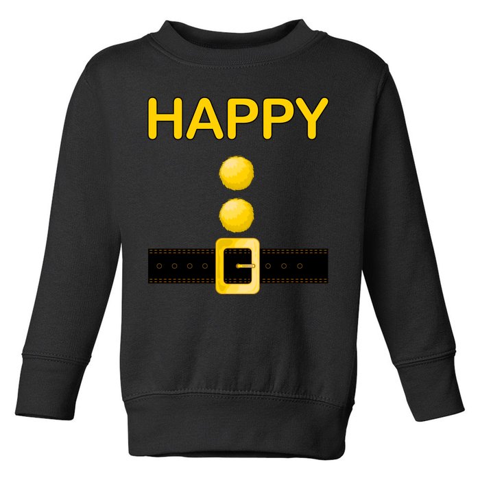 Happy Dwarf Costume Toddler Sweatshirt