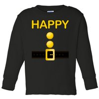 Happy Dwarf Costume Toddler Long Sleeve Shirt