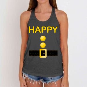 Happy Dwarf Costume Women's Knotted Racerback Tank