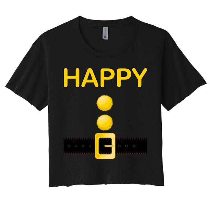 Happy Dwarf Costume Women's Crop Top Tee