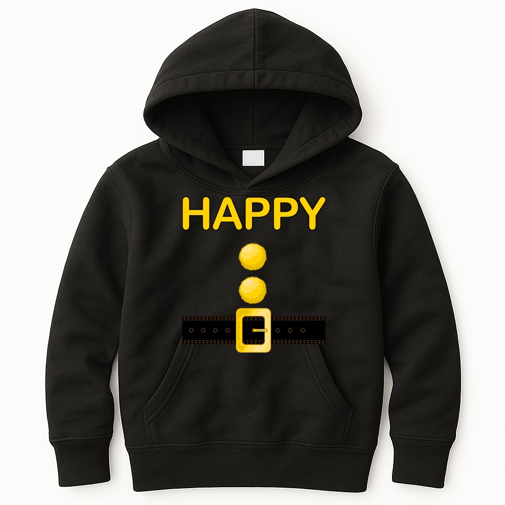 Happy Dwarf Costume Kids Hoodie