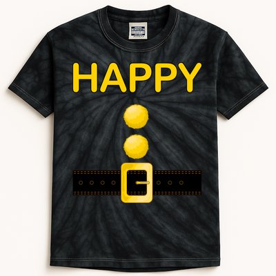 Happy Dwarf Costume Kids Tie-Dye T-Shirt