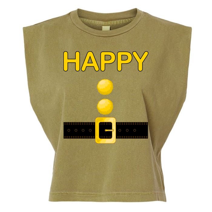 Happy Dwarf Costume Garment-Dyed Women's Muscle Tee
