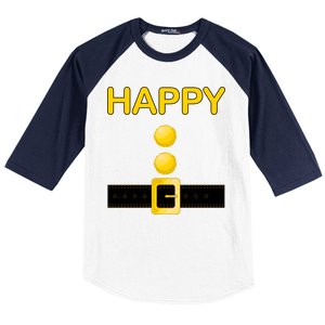 Happy Dwarf Costume Baseball Sleeve Shirt