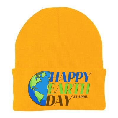 Happy Earth Day 22 April Knit Cap Winter Beanie