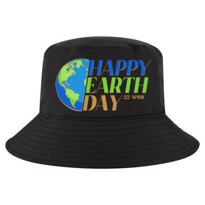 Happy Earth Day 22 April Cool Comfort Performance Bucket Hat