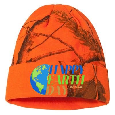 Happy Earth Day 22 April Kati Licensed 12" Camo Beanie