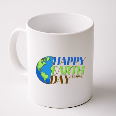 Happy Earth Day 22 April Coffee Mug