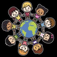 Happy Earth Day Children Around The World Cooling Performance Crew T-Shirt