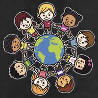Happy Earth Day Children Around The World Adult Drive Performance Visor