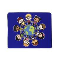 Happy Earth Day Children Around The World Mousepad