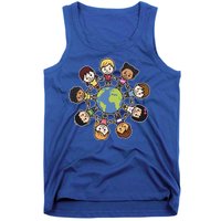 Happy Earth Day Children Around The World Tank Top