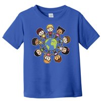 Happy Earth Day Children Around The World Toddler T-Shirt