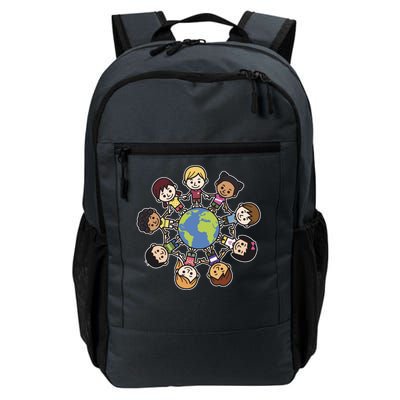 Happy Earth Day Children Around The World Daily Commute Backpack