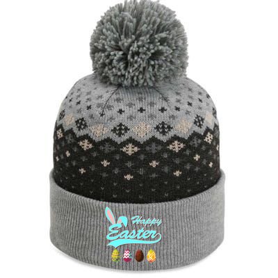 Happy Easter The Baniff Cuffed Pom Beanie