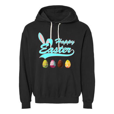 Happy Easter Garment-Dyed Fleece Hoodie