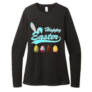 Happy Easter Womens CVC Long Sleeve Shirt